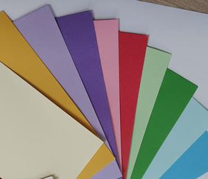 Stocklot 230gsm-250gsm A5 couleur carton paillettes blanc couleur unie papier cartonné pour la fabrication de cartes - Product Image 6