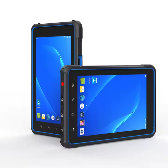 8-Inch Industrial Android 10 Tablet GPS USB Biometric Fingerprint 2D Scanner Handheld Rugged Octa Core IP67 GSM 4G Network