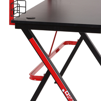 Bureau de jeu hk1 hauteur, bloc de jambes réglables, John Lewis Jamesdar, organisateur de jambes de travail japonaises, bureau de jeu johhanna