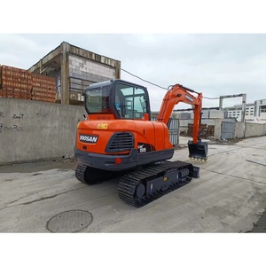 Mini-excavatrice Doosan DX55 d'occasion, excavatrice sur chenilles Doosan DX55 d'occasion - Product Image 3