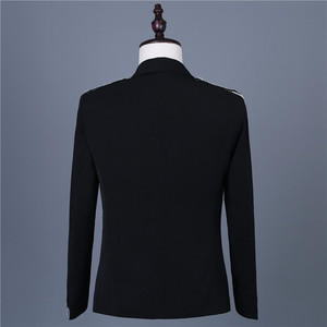 <span class=keywords><strong>Traje</strong></span> de Hombre Slim Fit, <span class=keywords><strong>Chaqueta</strong></span> de Vestir para Banquete, Cine, Boda, Actuación, <span class=keywords><strong>Chaqueta</strong></span> Impermeable para Hombre, Ropa Masculina - Product Image 5