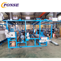 Machine de laminage par transfert de points de colle à base de solvant de 2800 mm pour tissu avec film
