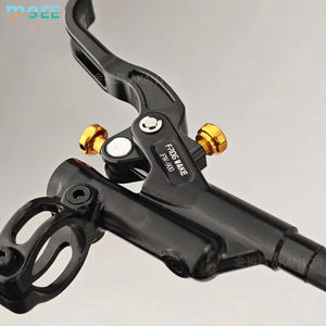 Kit de freins à disque hydrauliques SeeMore MTB avec rotors de 160 mm, étriers à pression d'huile en aluminium, leviers gauche 85 cm et droit 150 cm - Product Image 1