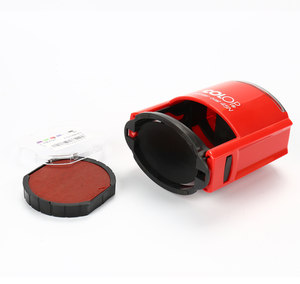 Tampons pour impression de logos, tissus originaux, imprimante de couleur et de sceau, à encreur automatique 40N, matériel de bureau - Product Image 2