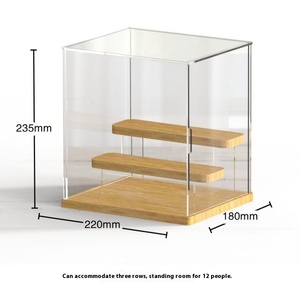 Hộp mù hiển thị đứng bong bóng Mart cho <span class=keywords><strong>Lego</strong></span> Mô hình lưu trữ hộp chống bụi trong suốt Acrylic hình hiển thị tủ hiển thị - Product Image 6