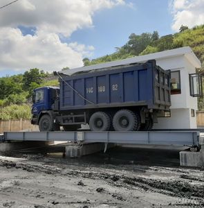 Básculas de Pesaje OEM/ODM de 80 Toneladas, Tipo Pozo, para Camiones, Báscula de Pesaje de Alta Resistencia de 80 Toneladas con Indicador - Product Image 1