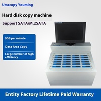Youming mesin penyalinan pasangan industri mesin Hard Disk Solid State SSD Batch penyalinan mesin non-kloning GPS kartu SD