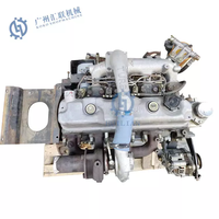 Ensemble de moteur Diesel d'origine japonais d'occasion, moteur complet 4d 33, 4d, 34, 35