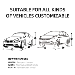 Fundas para <span class=keywords><strong>Coche</strong></span>, Funda Exterior para <span class=keywords><strong>Coche</strong></span> con Protección UV, Resistente al <span class=keywords><strong>Sol</strong></span>, Impermeable, de Tela Oxford, <span class=keywords><strong>Protector</strong></span> Exterior para <span class=keywords><strong>Coche</strong></span> - Product Image 3