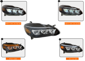 Faros Delanteros LED <span class=keywords><strong>de</strong></span> Alta Calidad, Nuevos <span class=keywords><strong>de</strong></span> Fábrica, para Corolla 03 04 05 06 07 08 2003-2008, Accesorios Exteriores - Product Image 4