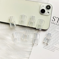 Protector de cable transparente para iPhone 20W Cable DE DATOS Tipo C Cargador Teléfono Cable de carga Ahorradores Accesorios