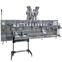 Machine de remplissage aseptique de lait, de jus et de boissons à haute productivité, personnalisable en usine, machine d'emballage flexible pour pailles à boire