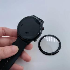 Protector de Pantalla Transparente de PMMA Suave para Reloj Inteligente <span class=keywords><strong>Amazfit</strong></span> <span class=keywords><strong>GTR</strong></span> <span class=keywords><strong>2e</strong></span>, Accesorios, Película Protectora con Borde Curvo 3D - Product Image 4