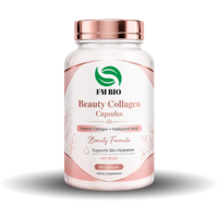 Capsules de collagène premium, peptides de collagène hydrolysés, complément beauté, fabricant de capsules de collagène en marque privée OEM