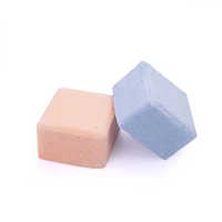 Diffuseurs de vapeur pour douche en cube carré naturel, personnalisés sous marque privée, à l'huile essentielle d'eucalyptus aromathérapeutique, avec sels de bain et plantes séchées