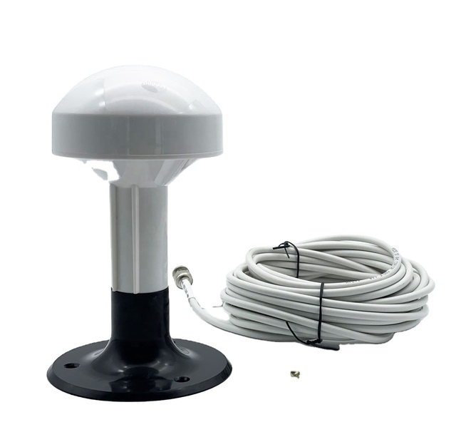 G-9013-28 External Waterproof Marine Satellite Dish Antenna Active GPS BD Glonass Combo RFID/NFC 28dbi BNC Male Connector