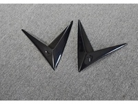 Kit de carrosserie de décoration de pare-chocs avant en fibre de carbone sèche style Topcar pour Lamborghini URUS S, avec décoration de type aileron de requin