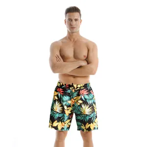 Mens Swimming Trunks High quality 7 inch inseam double layers Mesh Shorts with Compression Custom 2 in 1 shorts Gym Towel bag