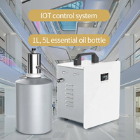 Diffuseur électrique commercial de parfum d'arome de la CAHT construction en métal de la grande capacité 5000ml pour le système central de jet de parfum