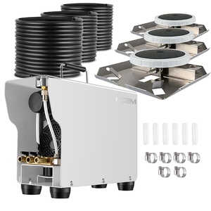 Compresseur d'air HCEM à faible bruit 6.7 CFM 1HP <span class=keywords><strong>APCOM</strong></span> 0.75kw 190LPM Compresseur d'air silencieux sans huile pour l'aération de l'étang - Product Image 1