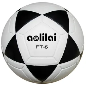 Custom Your Own Logo Low MOQ Pvc Laminated Soccer Cheap Price Size5 Football