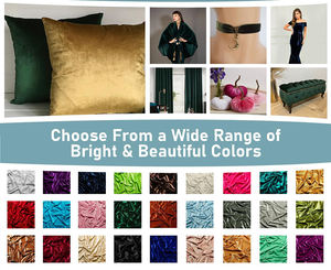 2025涤纶100 + 原色氨纶韩国天鹅绒弹力KS天鹅绒服装面料 - Product Image 6