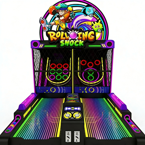 Salle d'arcade de divertissement de haute qualité, colorée et nouvelle, avec jeux à monnayeur, <span class=keywords><strong>bowling</strong></span> sur grand écran et <span class=keywords><strong>bowling</strong></span> intelligent - Product Image 3