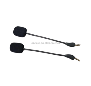 ไมโครโฟนทดแทนสำหรับไฮเปอร์เอ็กซ์คลาวด์ 3/คลาวด์ 3 ชุดหูฟังสำหรับเล่นเกมแบบมีสายและไร้สาย, ไมโครโฟนแบบถอดได้ขนาด 3.5 มม. สำหรับพีซี, เอกซ์บอกซ์วัน - Product Image 2