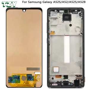 จอ LCD ทัชสกรีนดิจิไทเซอร์แผง Assmbly สำหรับ <span class=keywords><strong>Samsung</strong></span> <span class=keywords><strong>Galaxy</strong></span> <span class=keywords><strong>A52</strong></span> A52S A528 <span class=keywords><strong>A525</strong></span> - Product Image 2