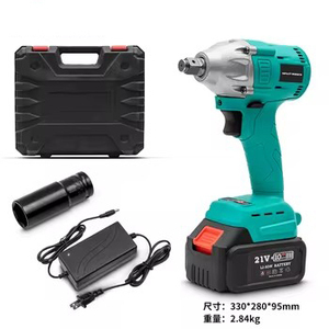 Hilda 21V Portable Cordless Screwdriver Rechargeable High <b>Torque</b> Brushless Lithium Impact Wrench <b>Sets</b> for Car Repair Brushless W - Product Image 1
