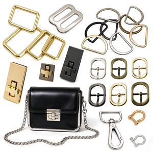 Herrajes Metálicos Personalizados de Fábrica para Bolsos, Cierre Giratorio de Aleación de Zinc, Anillo en D, Gancho de Seguridad, con Estándares RoHS y REACH, OEM - Product Image 2