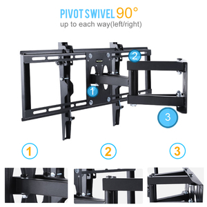32-65 Inches Articulating <strong>TV</strong> Wall Mount <strong>Corner</strong> <strong>Bracket</strong> - Product Image 5