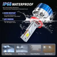 Phare LED 120W 120000LM H7 H4 H11 Haute puissance H1 H8 H9 9005 HB3 9006 HB4 9012 HIR2 Lampe 6000K Lumière de voiture