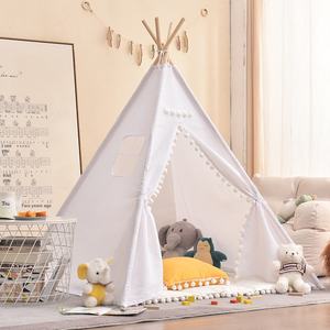 <span class=keywords><strong>Tente</strong></span> imperméable d'intérieur d'été transfrontalière pour enfants maison indienne château de princesse jouet maison de jeu monocouche vente en gros - Product Image 6