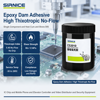 Adhesivo Epoxi Tixotrópico de Alta Resistencia, de un Solo Componente, Sin Flujo, de Curado Rápido, para Embalaje de PCB IC, RoHS CS2010