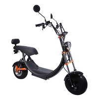 Trottinette Électrique Russe 48V 500W Mini City Coco 40km/h HS6 Petite Citycoco pour Enfants et Adultes