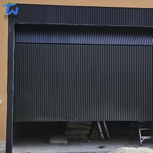 <span class=keywords><strong>Porte</strong></span> de <span class=keywords><strong>garage</strong></span> en acier et alliage d'aluminium TW, design moderne et élégant pour usage commercial, isolation phonique - Product Image 3
