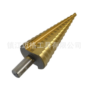 Lingxian Counterbore <b>Drill</b> Metric <b>Step</b> <b>Drill</b> With Titanium Plating Multi Stage Pagoda Shape For Hole Opening And Reaming - Product Image 5