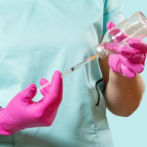 Guanti in Nitrile 4mil per Forniture Mediche, Esame Infermieristico, 100pz/scatola, Rosso Rosa, Senza Polvere, Monouso per Medici - Product Image 3