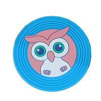 Sous-verre en silicone créatif avec forme et logo personnalisés, résistant à la chaleur, pour table, bol, cadeaux promotionnels