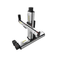 JUFENGJK Machine-outil CNC chinoise XYZ cantilever triaxial 3 axes module de curseur linéaire chronométrage synchrone entraînement par courroie rail de guidage
