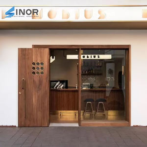 Porte d'entrée en fibre de verre de qualité supérieure avec finition imitation bois et conception écoénergétique pour usage résidentiel et commercial - Product Image 2