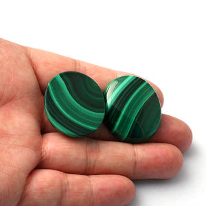 Malaquita Natural de Alta Calidad, <span class=keywords><strong>Gemas</strong></span> Naturales, Piedras <span class=keywords><strong>Preciosas</strong></span>, Cabujón de Malaquita, Malaquita Natural - Product Image 3