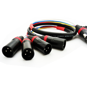 OEM âm thanh de Y điện rắn <span class=keywords><strong>XLR</strong></span> Cáp Nam đến Nữ đa Microphone 4 8 12 kênh CuộN giai đoạn hộp cáp - Product Image 4