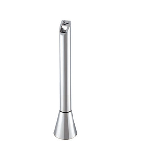 Colonne à mégots de cigarettes en acier inoxydable pour hall d'hôtel ; espace fumeurs intérieur avec cendriers ; poubelle extérieure - Product Image 3
