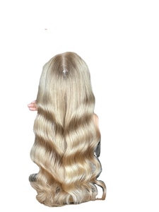 2024 SHY Mini perruque Balayage couleur européenne cheveux humains Topper 5*5 dentelle avant 8*8 Topper vague de corps pour les femmes - Product Image 3