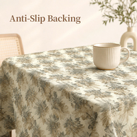 Nappe rectangulaire en plastique robuste, douce et agréable pour la peau, idéale pour les restaurants, mariages, banquets et événements.