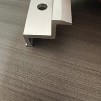 Collier de serrage en alliage d'aluminium anodisé pour l'installation de panneaux solaires sur toiture