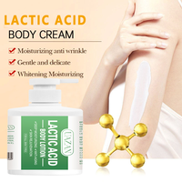 Lait Corporel Éclaircissant Naturel aux Peptides de Collagène Hydratant Raffermissant Anti-Âge Crème Corporelle à l'Acide Lactique pour Femmes
