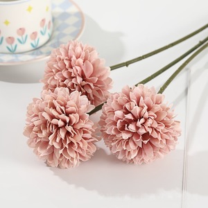 Artificial Carnations Single Branch Polyester <b>Silk</b> Flower Home Decoration Wedding Arrangement Modern Nordic Style - Product Image 3